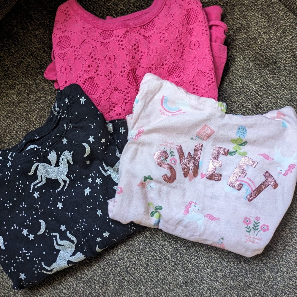 Toddler's long sleeve shirts. Three (3) size 4T